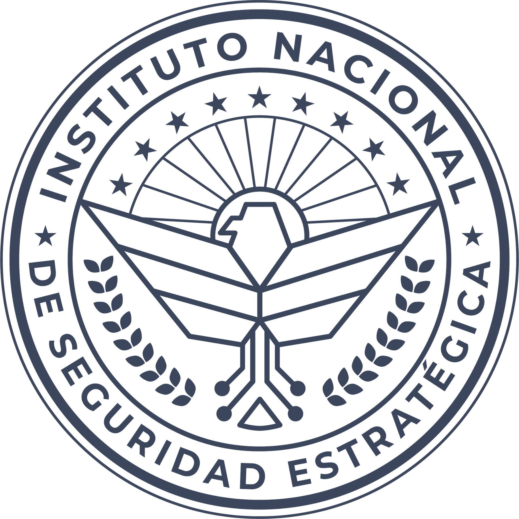 Escudo INSE en blanco